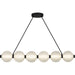 Myhouse Lighting Quoizel - PCCAD144MBK - LED Linear Chandelier - Clarendon - Matte Black