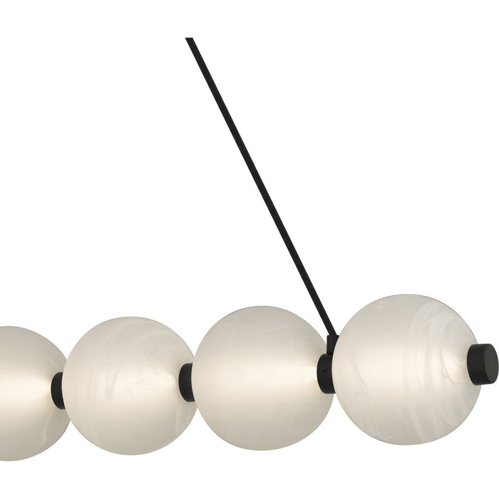 Myhouse Lighting Quoizel - PCCAD144MBK - LED Linear Chandelier - Clarendon - Matte Black