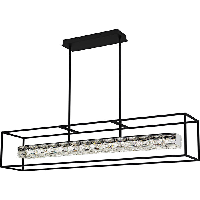 Myhouse Lighting Quoizel - PCDZ148MBK - LED Linear Chandelier - Dazzle - Matte Black