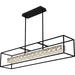 Myhouse Lighting Quoizel - PCDZ148MBK - LED Linear Chandelier - Dazzle - Matte Black