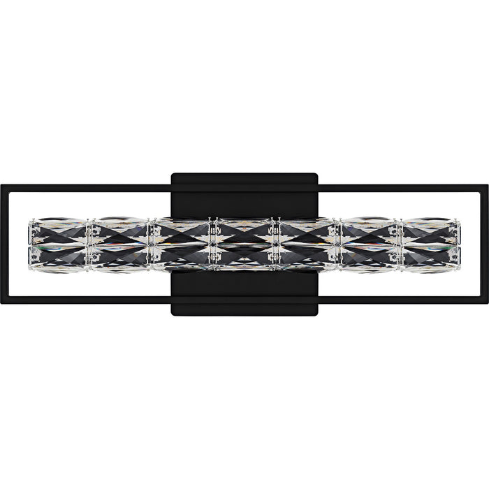 Myhouse Lighting Quoizel - PCDZ8524MBK - LED Bath Light - Dazzle - Matte Black