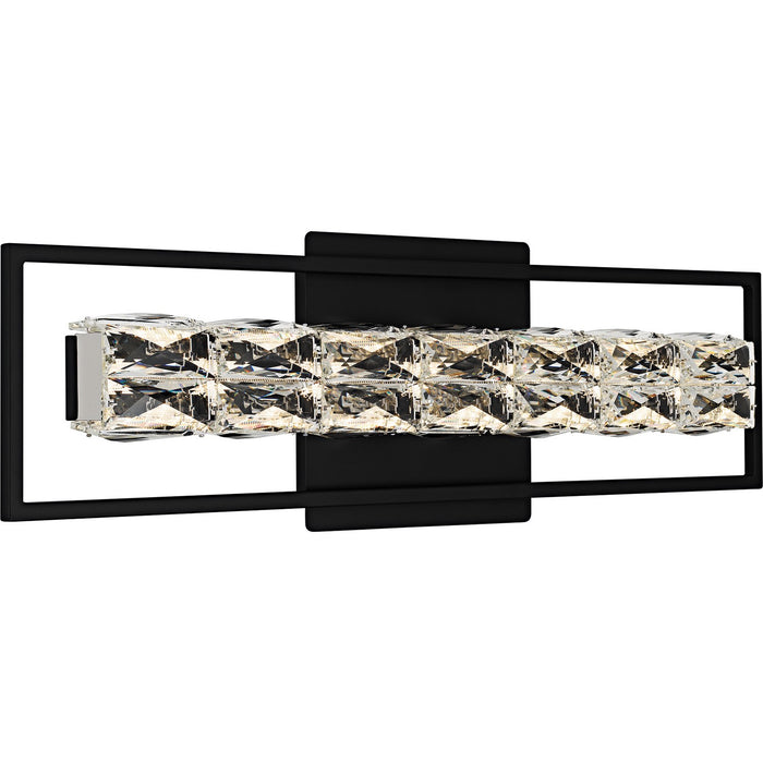 Myhouse Lighting Quoizel - PCDZ8524MBK - LED Bath Light - Dazzle - Matte Black