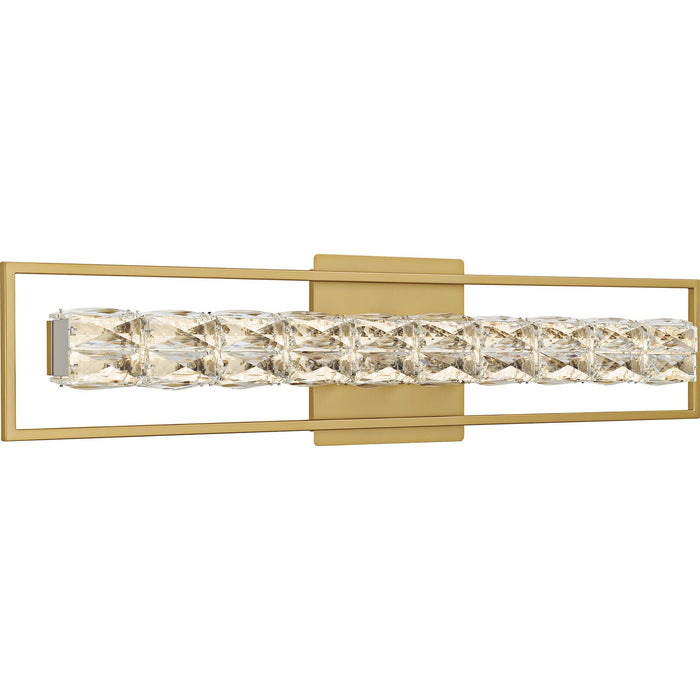 Myhouse Lighting Quoizel - PCDZ8533SGD - LED Bath Light - Dazzle - Soft Gold