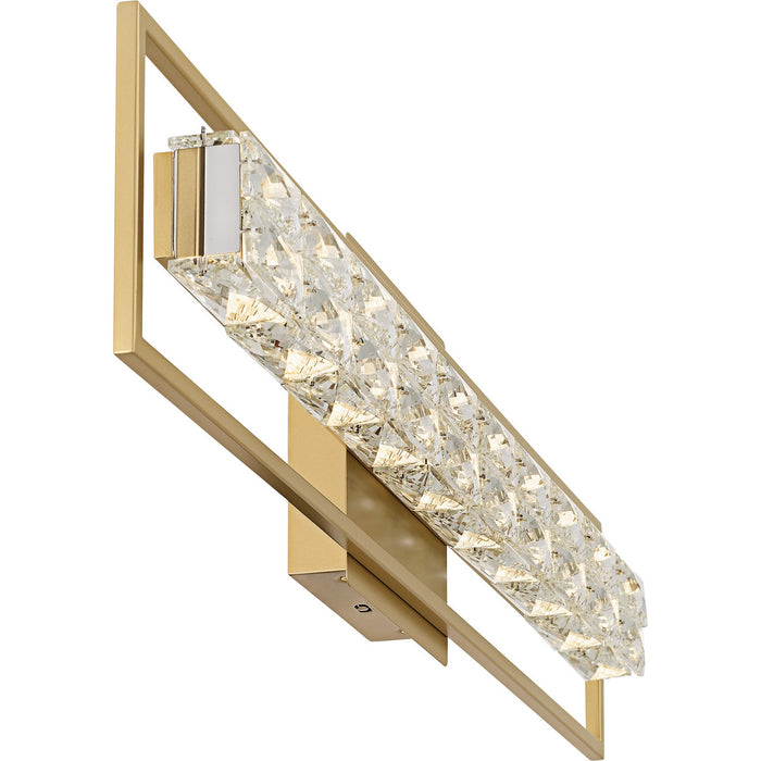 Myhouse Lighting Quoizel - PCDZ8533SGD - LED Bath Light - Dazzle - Soft Gold