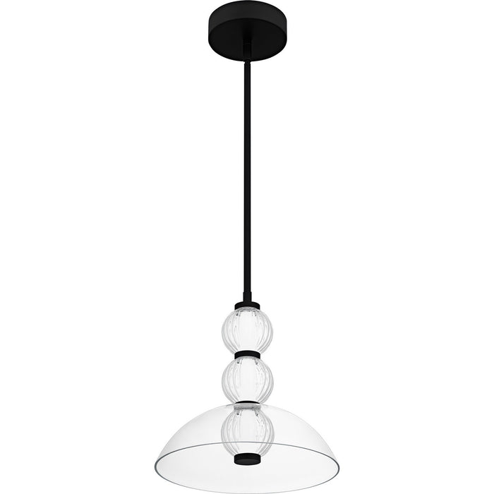 Myhouse Lighting Quoizel - PCELW1812MBK - LED Pendant - Elway - Matte Black