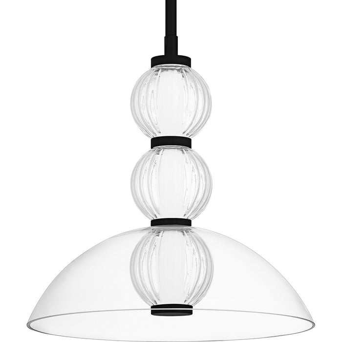 Myhouse Lighting Quoizel - PCELW1812MBK - LED Pendant - Elway - Matte Black