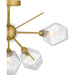 Myhouse Lighting Quoizel - PCSVD1724BRG - Six Light Semi-Flush Mount - Salvador - Brushed Gold
