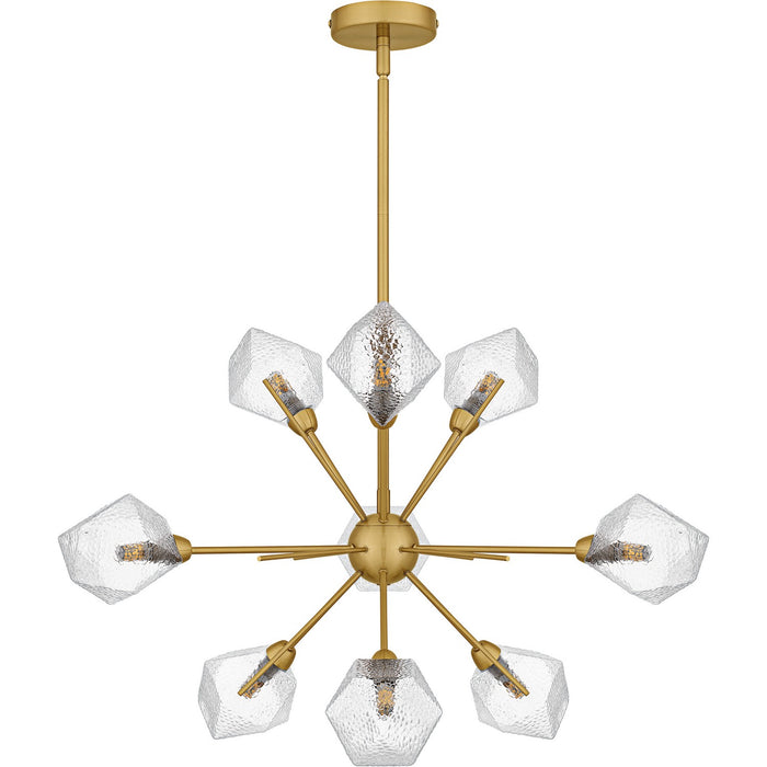 Myhouse Lighting Quoizel - PCSVD5034BRG - Nine Light Chandelier - Salvador - Brushed Gold