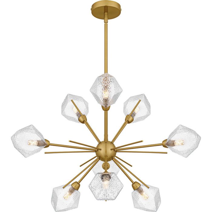 Myhouse Lighting Quoizel - PCSVD5034BRG - Nine Light Chandelier - Salvador - Brushed Gold