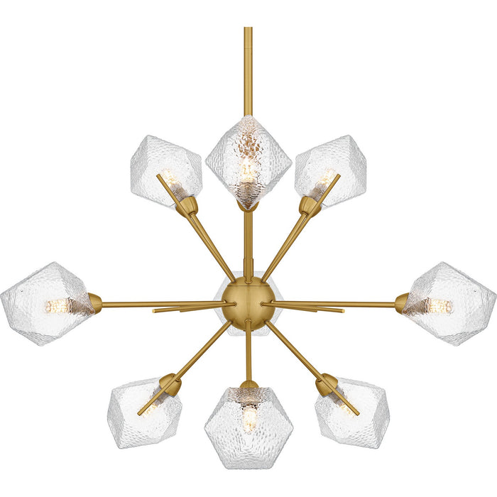 Myhouse Lighting Quoizel - PCSVD5034BRG - Nine Light Chandelier - Salvador - Brushed Gold