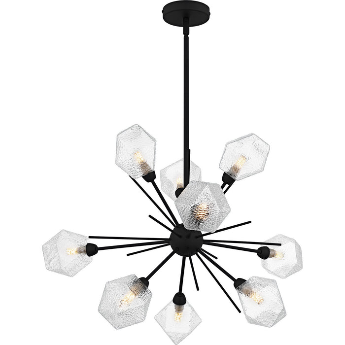 Myhouse Lighting Quoizel - PCSVD5034EK - Nine Light Chandelier - Salvador - Earth Black