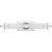 Myhouse Lighting Quoizel - PCTAL8624C - LED Bath Light - Talbott - Polished Chrome