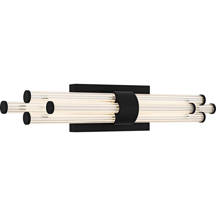 Myhouse Lighting Quoizel - PCTAL8624MBK - LED Bath Light - Talbott - Matte Black