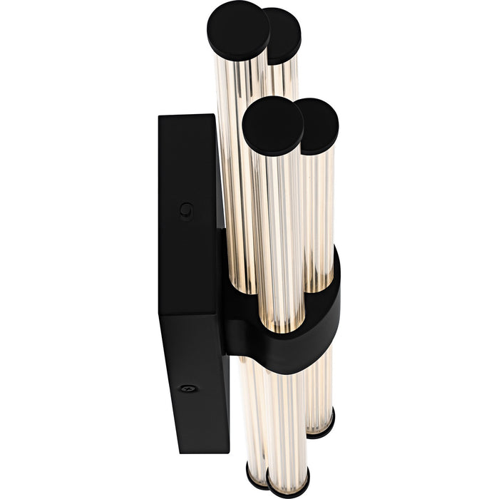 Myhouse Lighting Quoizel - PCTAL8624MBK - LED Bath Light - Talbott - Matte Black