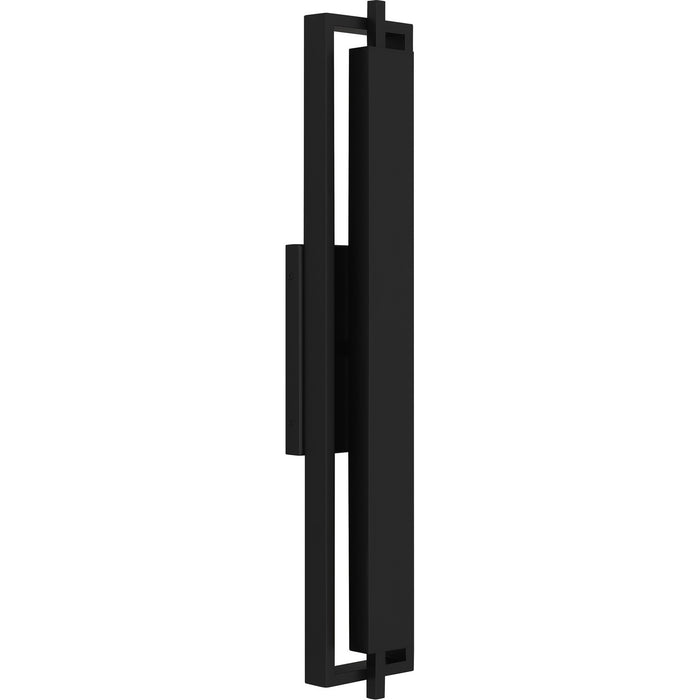 Myhouse Lighting Quoizel - PNT8506MBK - LED Outdoor Wall Lantern - Pointsett - Matte Black