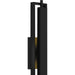 Myhouse Lighting Quoizel - PNT8506MBK - LED Outdoor Wall Lantern - Pointsett - Matte Black