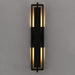 Myhouse Lighting Quoizel - PNT8506MBK - LED Outdoor Wall Lantern - Pointsett - Matte Black