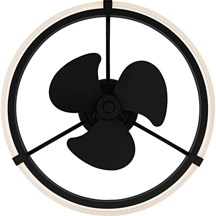 Myhouse Lighting Quoizel - QFA6805MBK - LED Fan Light - Elrod - Matte Black