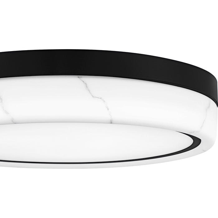 Myhouse Lighting Quoizel - QFL6778MBK - LED Flush Mount - Gasper - Matte Black