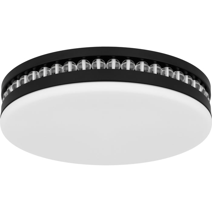 Myhouse Lighting Quoizel - QFL6785MBK - LED Flush Mount - Carey - Matte Black