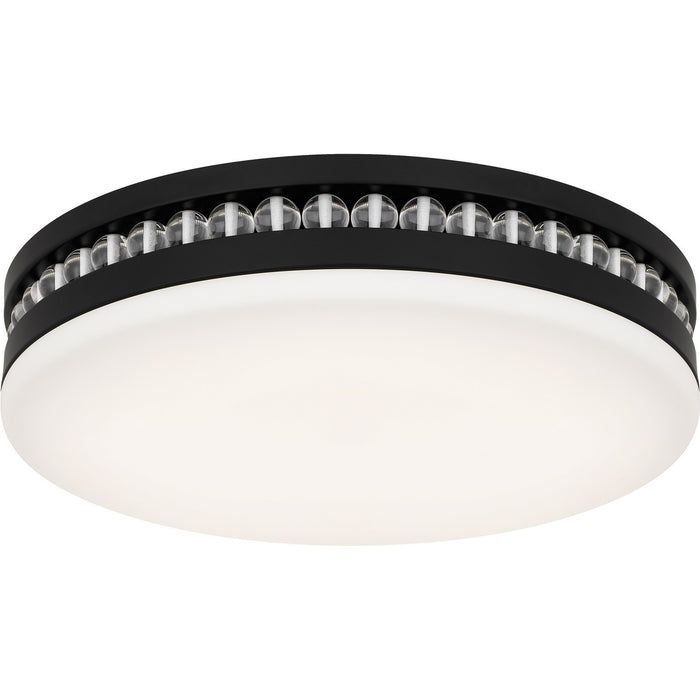 Myhouse Lighting Quoizel - QFL6785MBK - LED Flush Mount - Carey - Matte Black