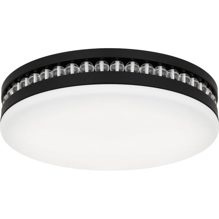 Myhouse Lighting Quoizel - QFL6785MBK - LED Flush Mount - Carey - Matte Black