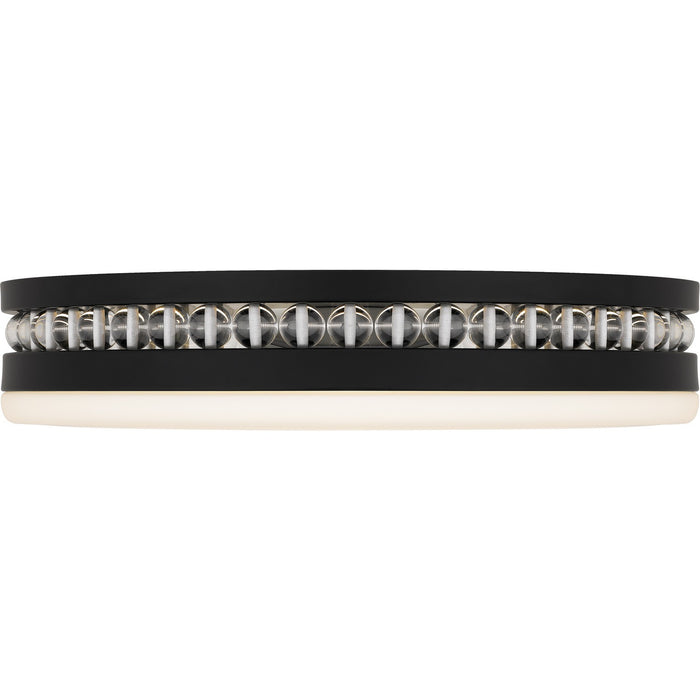 Myhouse Lighting Quoizel - QFL6785MBK - LED Flush Mount - Carey - Matte Black