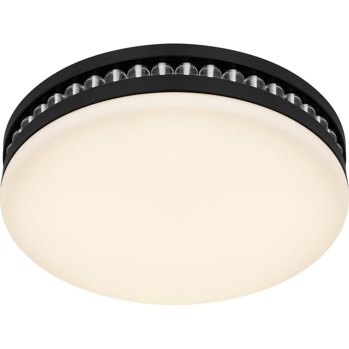 Myhouse Lighting Quoizel - QFL6785MBK - LED Flush Mount - Carey - Matte Black