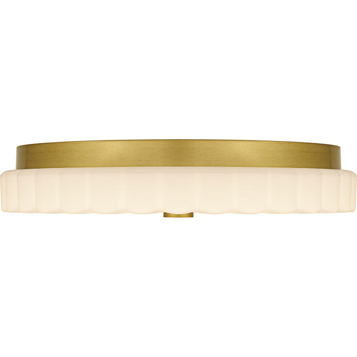 Myhouse Lighting Quoizel - QFL6787BRG - LED Flush Mount - Cherbury - Brushed Gold