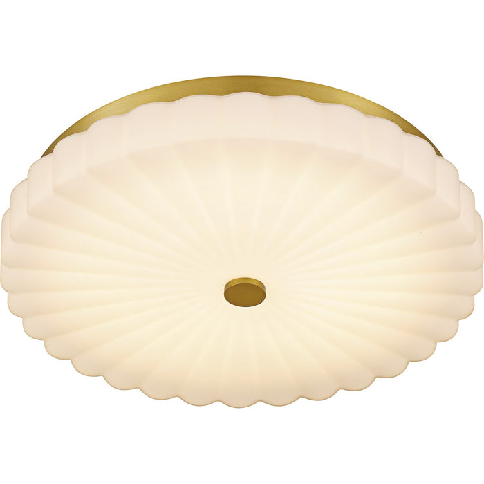 Myhouse Lighting Quoizel - QFL6787BRG - LED Flush Mount - Cherbury - Brushed Gold
