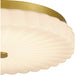 Myhouse Lighting Quoizel - QFL6787BRG - LED Flush Mount - Cherbury - Brushed Gold