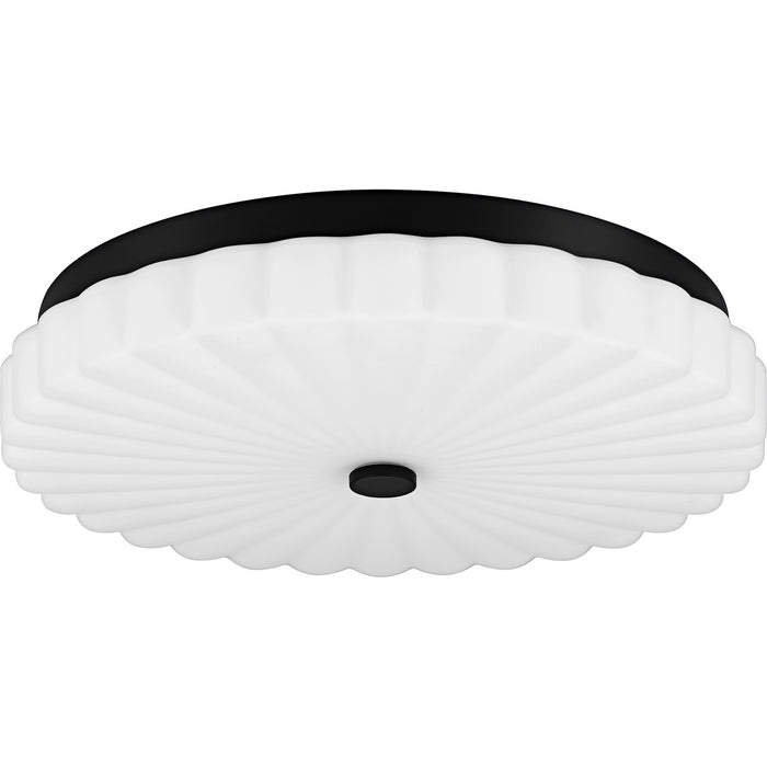 Myhouse Lighting Quoizel - QFL6787MBK - LED Flush Mount - Cherbury - Matte Black