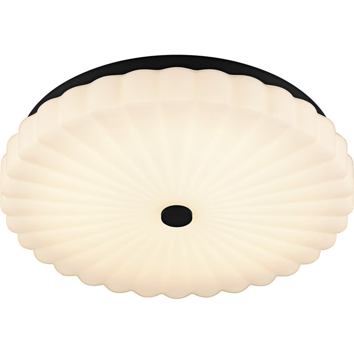 Myhouse Lighting Quoizel - QFL6787MBK - LED Flush Mount - Cherbury - Matte Black