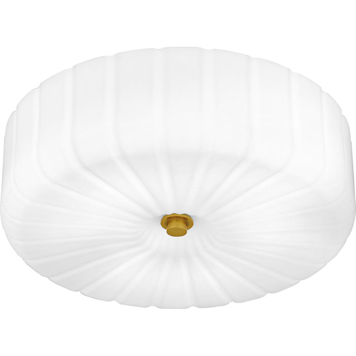 Myhouse Lighting Quoizel - QFL6809MBK - LED Flush Mount - Oberman - Matte Black