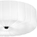 Myhouse Lighting Quoizel - QFL6809MBK - LED Flush Mount - Oberman - Matte Black