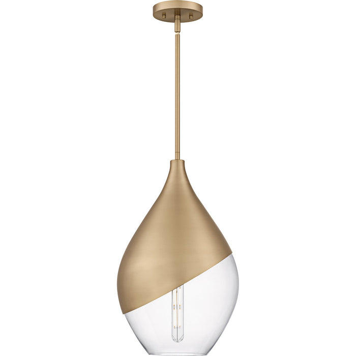 Myhouse Lighting Quoizel - QMP6797BGD - One Light Pendant - Drover - Bronze Gold