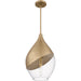 Myhouse Lighting Quoizel - QMP6797BGD - One Light Pendant - Drover - Bronze Gold