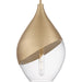 Myhouse Lighting Quoizel - QMP6797BGD - One Light Pendant - Drover - Bronze Gold