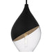 Myhouse Lighting Quoizel - QMP6797MBK - One Light Pendant - Drover - Matte Black