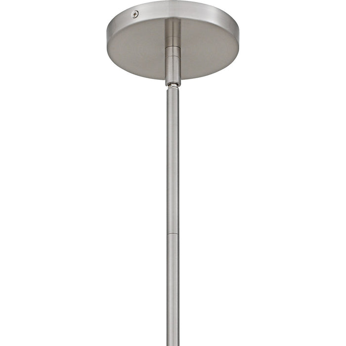 Myhouse Lighting Quoizel - QMP6806BN - One Light Pendant - Hollis - Brushed Nickel