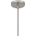 Myhouse Lighting Quoizel - QMP6806BN - One Light Pendant - Hollis - Brushed Nickel