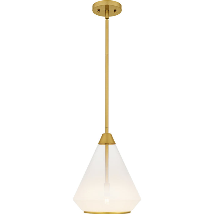 Myhouse Lighting Quoizel - QP6750BRG - One Light Mini Pendant - Haze - Brushed Gold