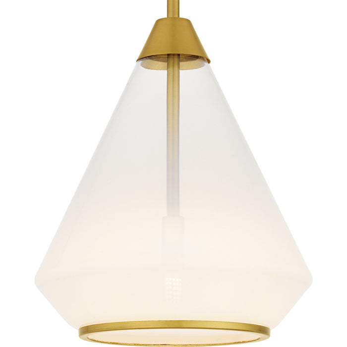 Myhouse Lighting Quoizel - QP6750BRG - One Light Mini Pendant - Haze - Brushed Gold