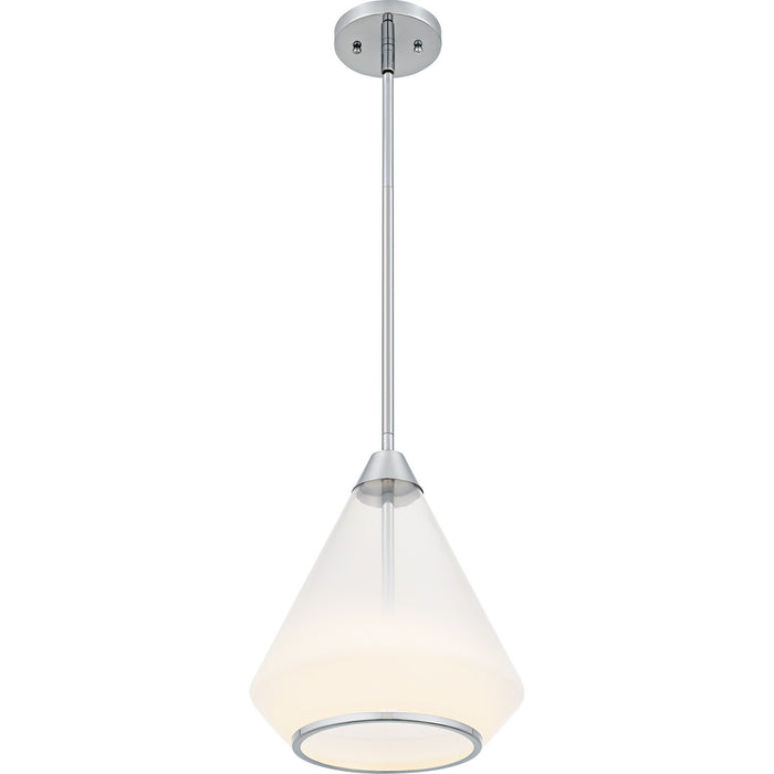 Myhouse Lighting Quoizel - QP6750C - One Light Mini Pendant - Haze - Polished Chrome