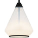 Myhouse Lighting Quoizel - QP6750MBK - One Light Mini Pendant - Haze - Matte Black