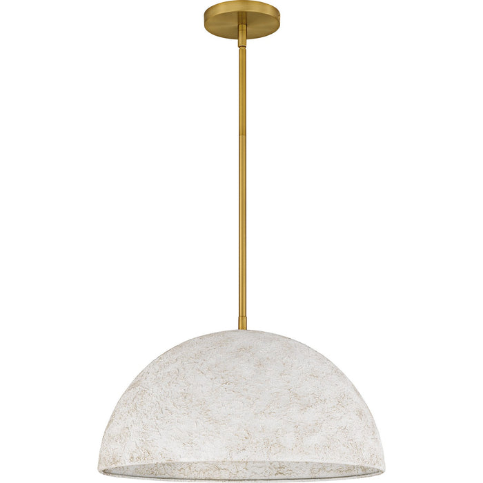 Myhouse Lighting Quoizel - QP6768BRG - Three Light Pendant - Portia - Brushed Gold