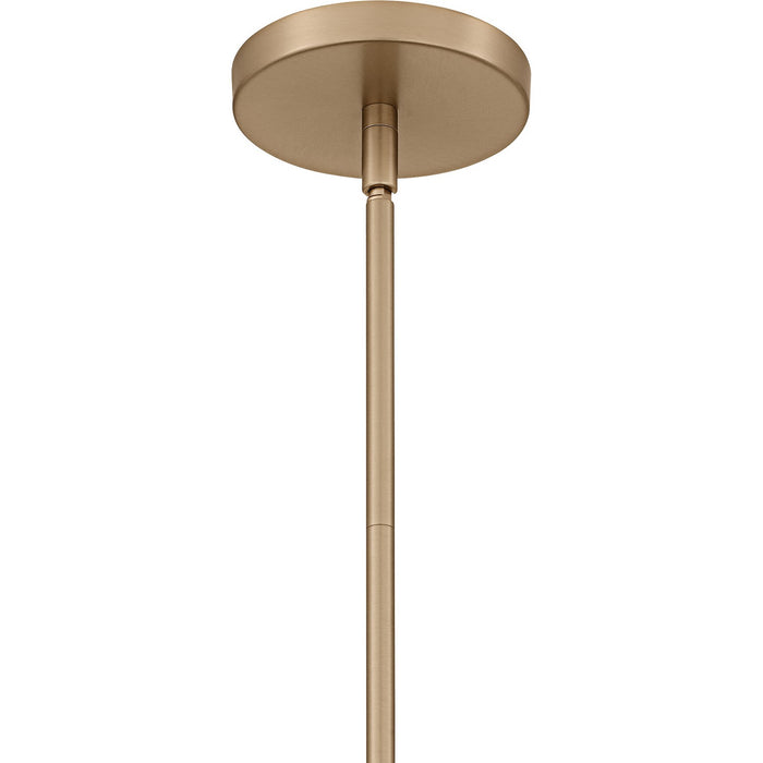 Myhouse Lighting Quoizel - QP6770BGD - Three Light Pendant - Solebay - Bronze Gold