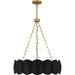 Myhouse Lighting Quoizel - QP6794MBK - Five Light Pendant - Santana - Matte Black