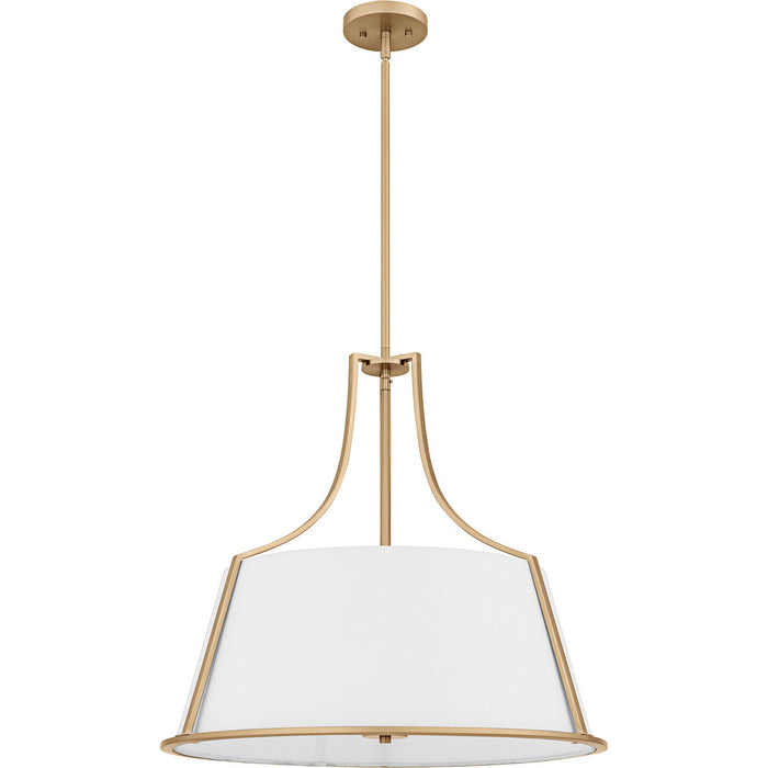 Myhouse Lighting Quoizel - QP6802BGD - Five Light Pendant - Harte - Bronze Gold