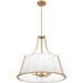 Myhouse Lighting Quoizel - QP6802BGD - Five Light Pendant - Harte - Bronze Gold